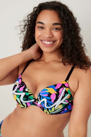 Victoria's Secret Smooth Push Up T-Shirt Bra Lila | 2635TJRQS