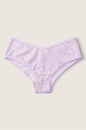 Victoria's Secret Stretch Bomull Bomull Cheeky Knickers Lila Lila | 0827TXHLP