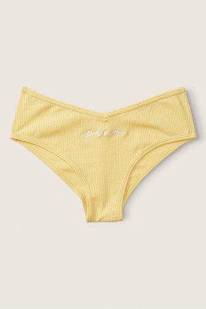 Victoria's Secret Stretch Bomull Bomull Cheeky Knickers Svarta | 6375JDKIV