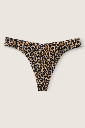 Victoria's Secret Stretch Bomull Bomull String Knickers Natural Leo | 7901HWUQK