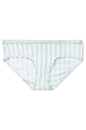 Victoria's Secret Stretch Bomull Stretch Bomull Hipster Knickers Randig | 2741SHIDT