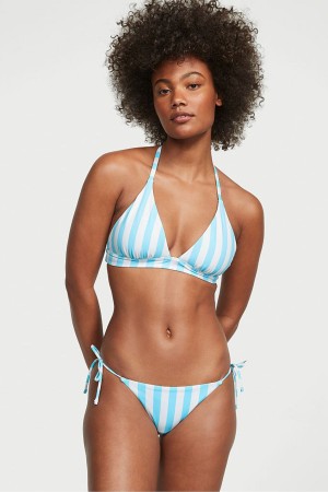 Victoria's Secret Swim Bikini Top Blå Randig | 7216GZDOK