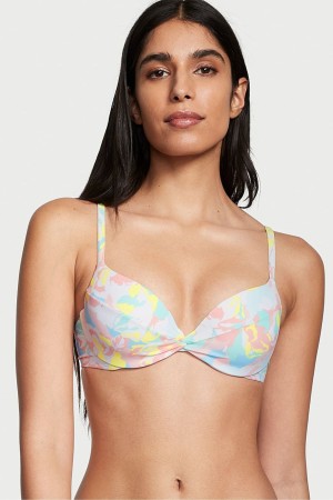 Victoria's Secret Swim Bikini Top Camo | 6359RHSMU