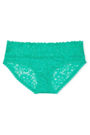 Victoria's Secret The Lacie Spets Hipster Knickers Gröna | 2631TVASG