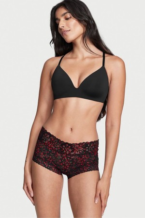 Victoria's Secret The Lacie Spets Korta Knickers Rosa | 0514MFGBA