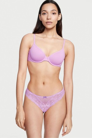 Victoria's Secret The Lacie Spets String Knickers Röda | 4975DIVUK