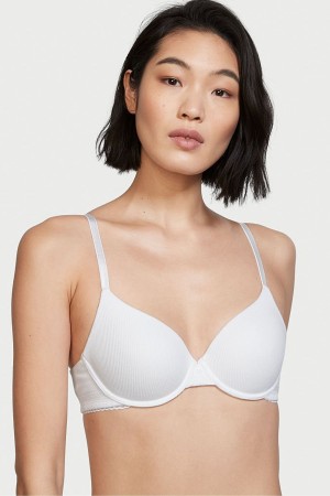 Victoria's Secret The T-Shirt Smooth Lightly Fodrade T-Shirt Bra Vita | 5628LKQSN