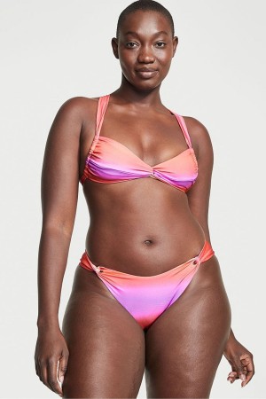 Victoria's Secret Twist Multiway Halterneck Bikini Top Lila | 0679SGPXM