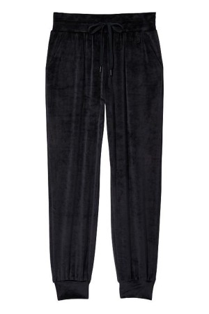 Victoria's Secret Velour Jogger Svarta | 4065HACSW