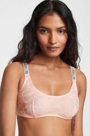 Victoria's Secret Very Sexy Shine Rem Spets Bralette Svarta | 8604XKSIN