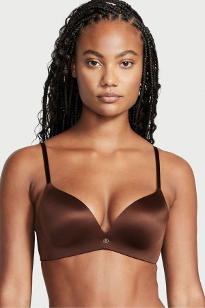 Victoria's Secret Very Sexy Smooth Non Wired Push Up Bra Mörkbruna | 7941TLQFI