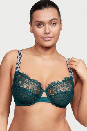 Victoria's Secret Very Sexy The Fabulous by Victoria’s Secret Full Cup Bra Svarta Gröna | 6091JIZXN