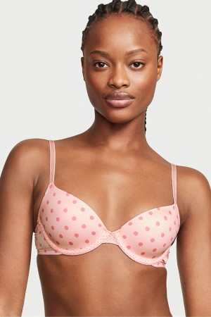 Victoria's Secret Victorias Secret T Shirt Push Up Bra Svarta | 8624KCIOJ